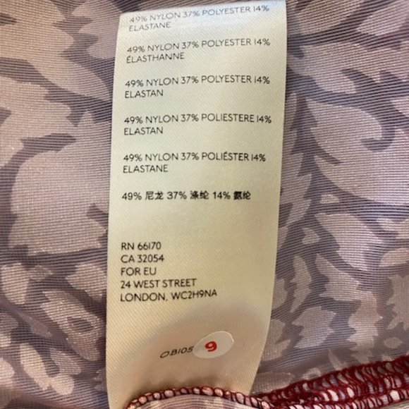 Free People Teddy T- Shirt Oversized Velour Berry/Pink Size XS - Picture 10 of 11